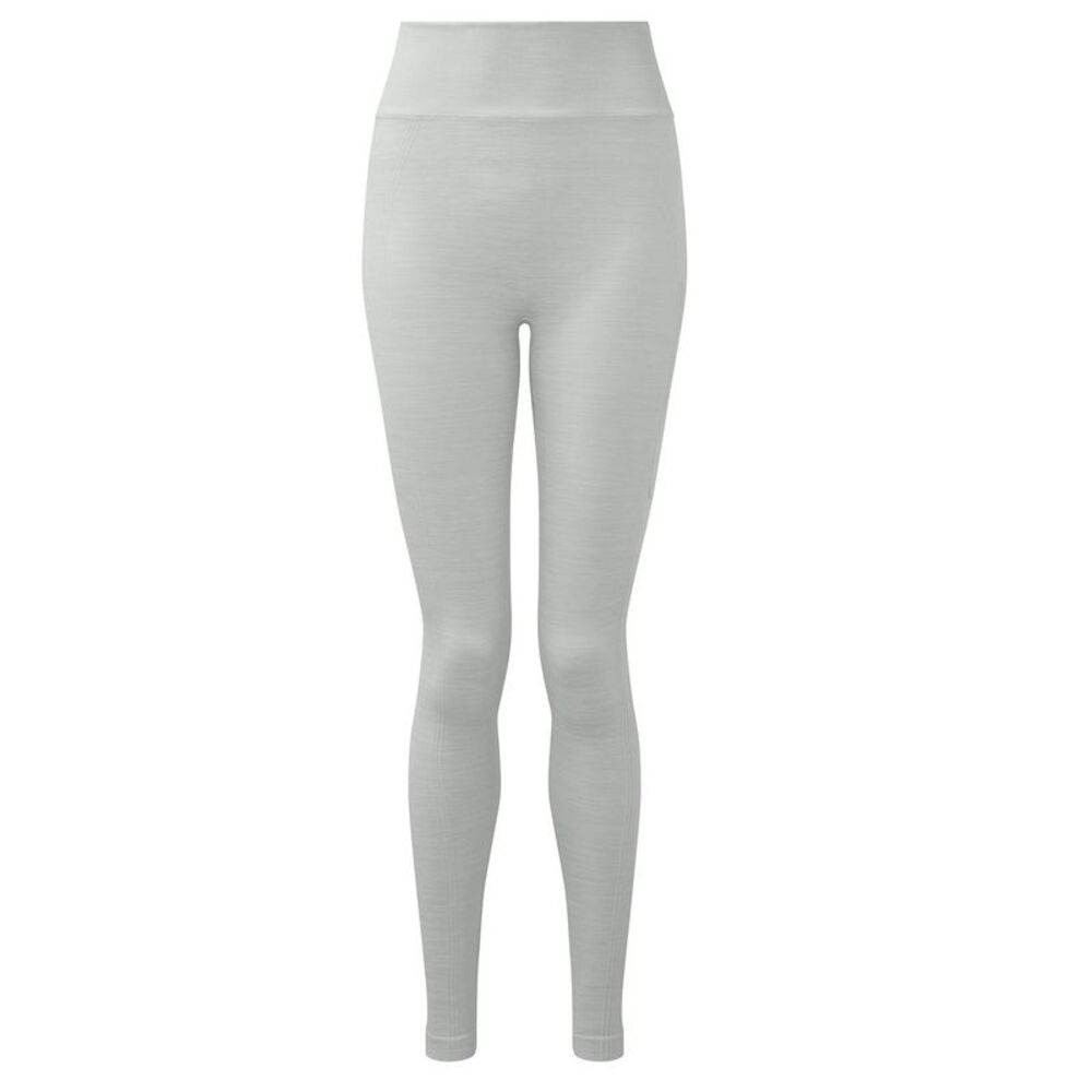 TriDri Womens/Ladies Melange Sculpted Seamless 3D Leggings / Cool Grey